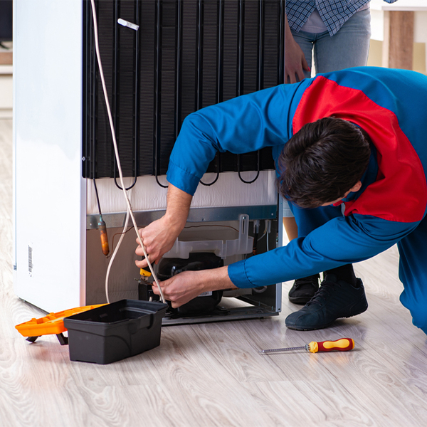 how much do you charge for refrigerator repair services in Broadway NC